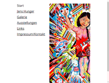Tablet Screenshot of jens-hunger.de
